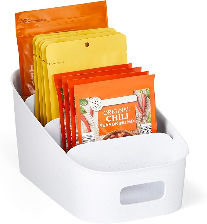 YouCopia ShelfBin tiered packet organizer