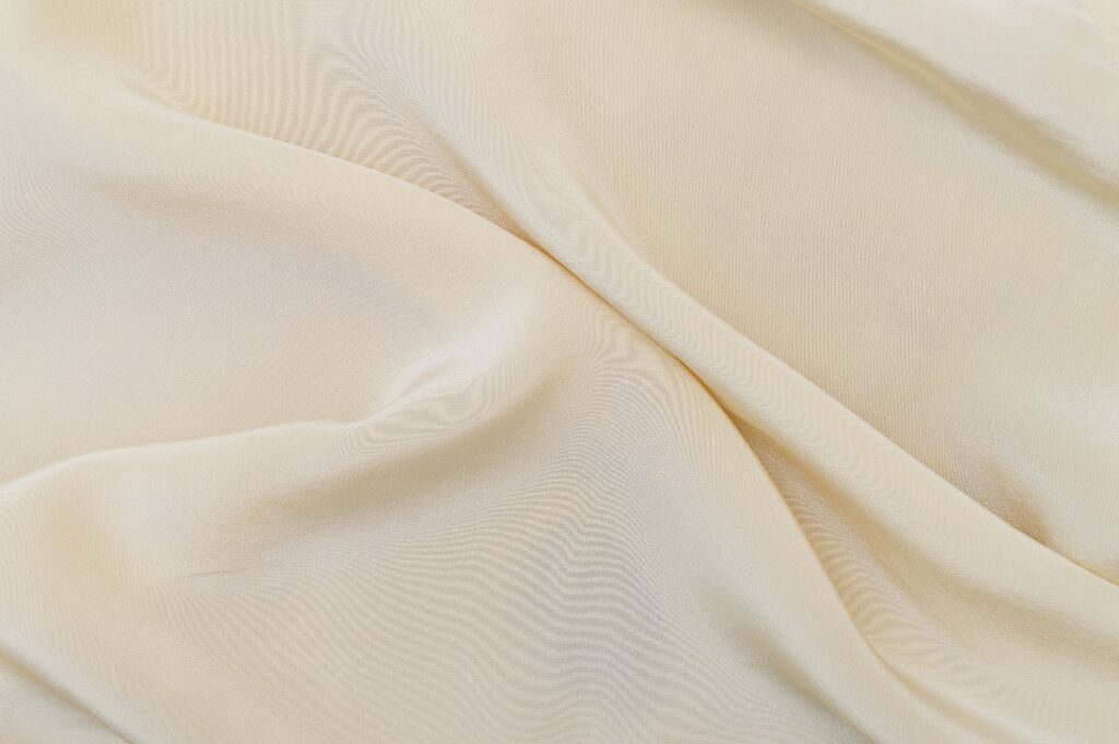 Soft lightweight cream fabric for cooling pajamas
